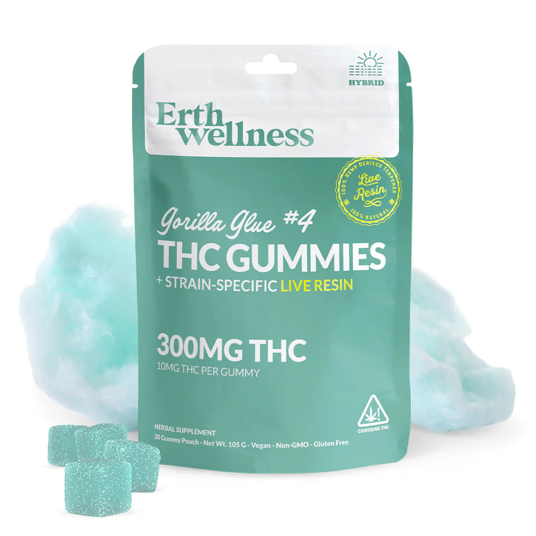 Gorilla Glue #4 Live Resin Gummies | Premium Cannabis Edible