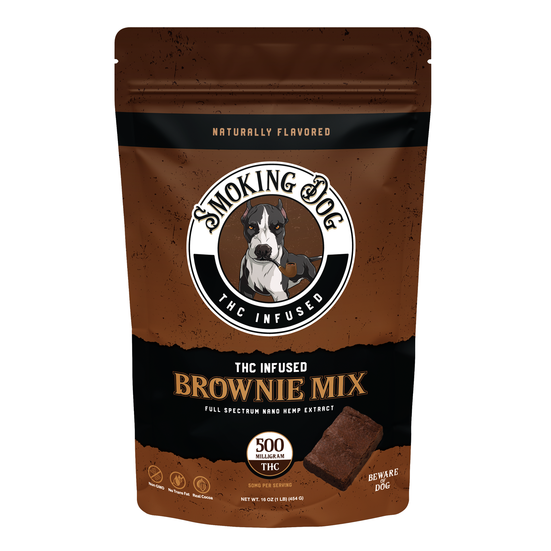 Smoking Dog THC Brownie Mix 500mg