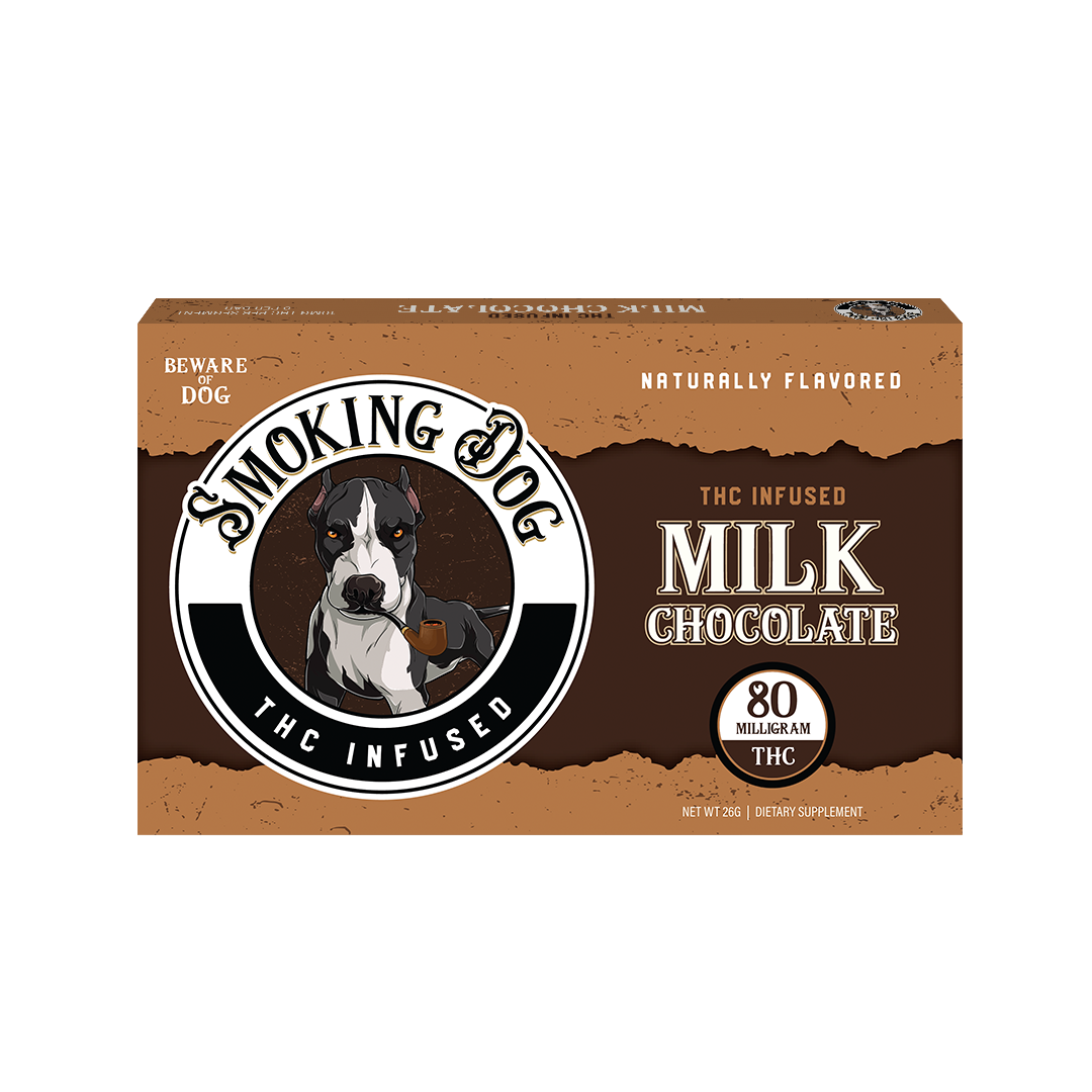 Smoking Dog Chocolate 80 mg