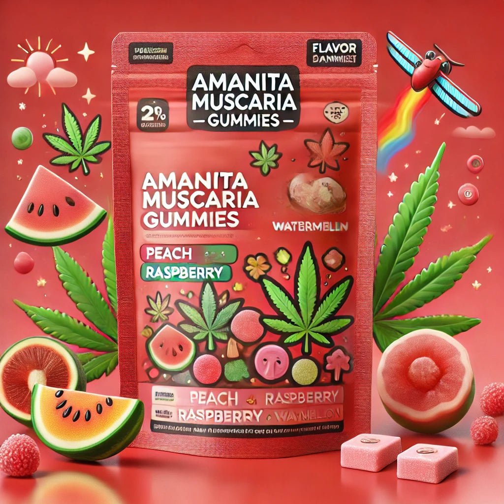 Amanita Muscaria Magic Mushroom Gummy | BudZoom - BudZoom