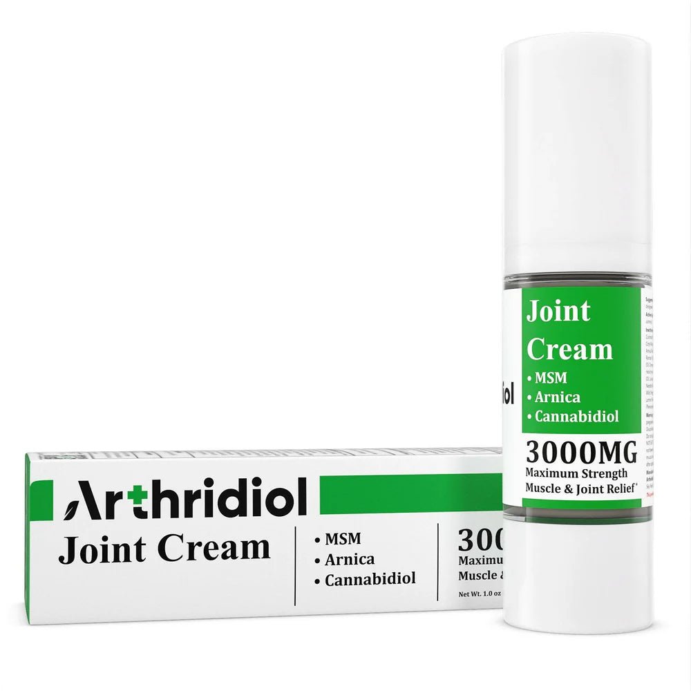 Arthridiol Joint Relief Cream | 3000mg Broad - Spectrum CBD - BudZoom