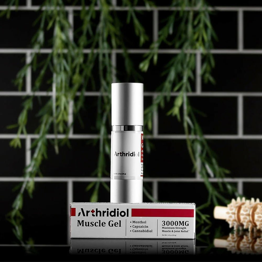 Arthridiol Muscle Gel | 3000mg Broad - Spectrum CBD - BudZoom