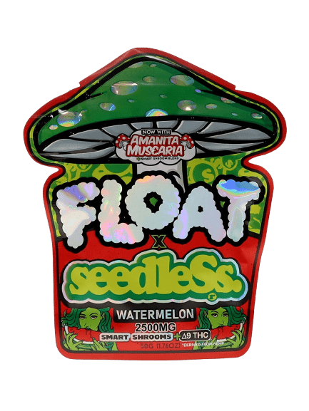 Float THC + Mushroom Gummies | 10mg THC, 250mg Mushrooms - BudZoom