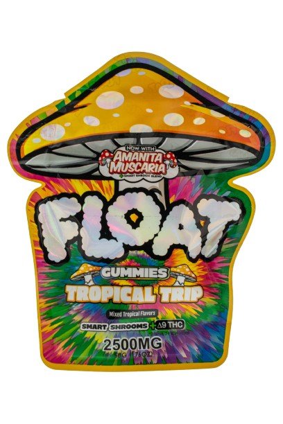 Float THC + Mushroom Gummies | 10mg THC, 250mg Mushrooms - BudZoom