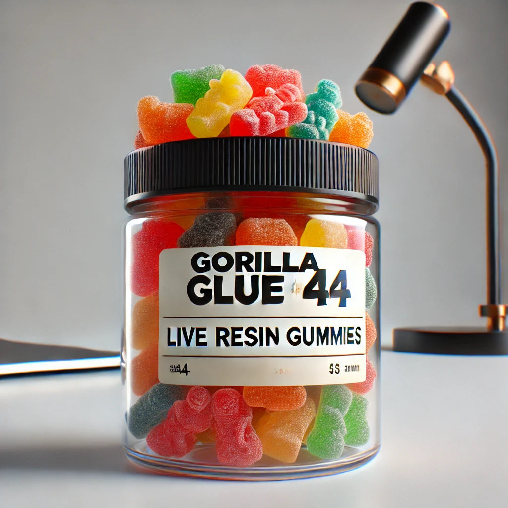 Gorilla Glue #4 Live Resin Gummies | Premium Cannabis Edible