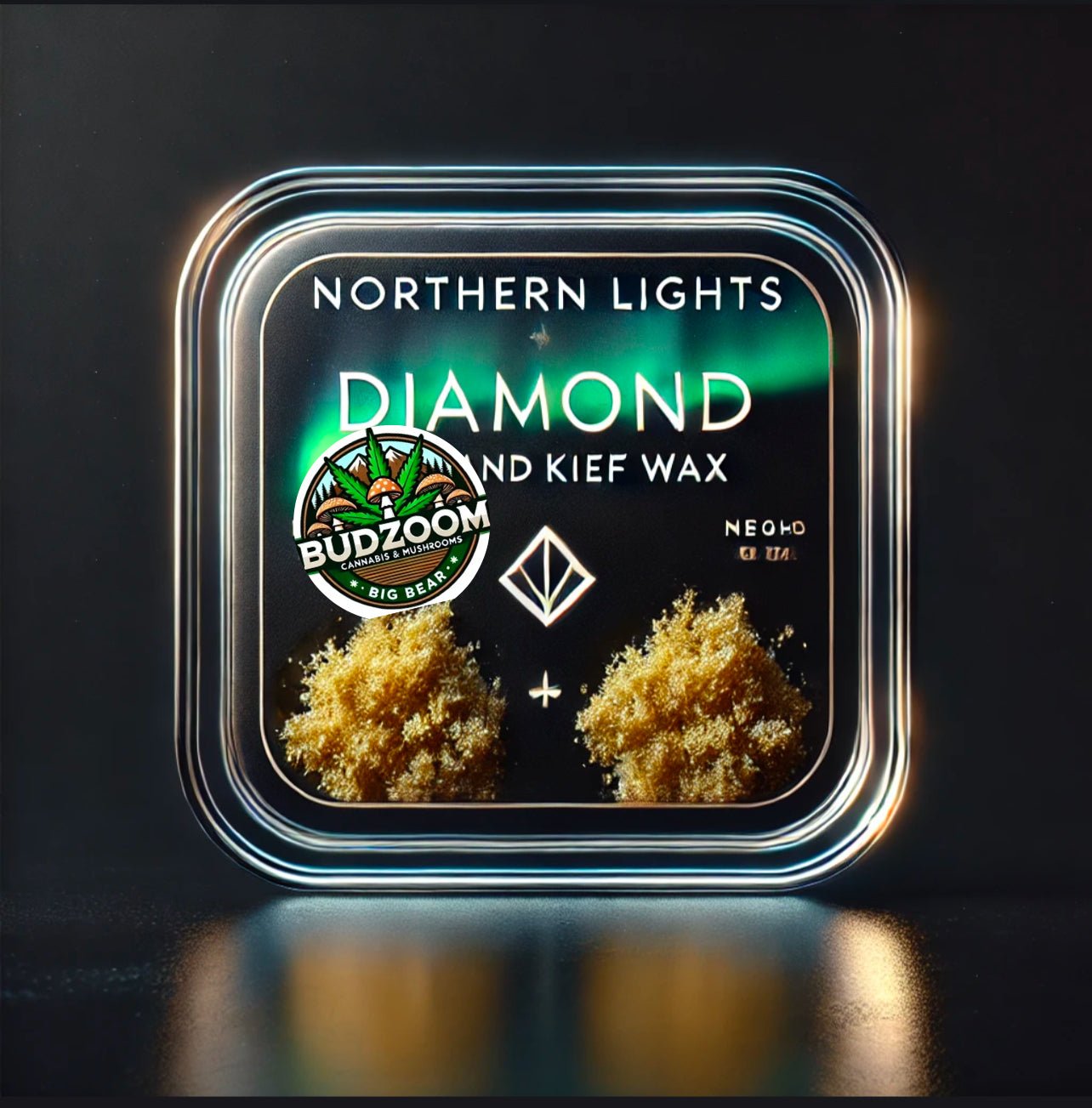 Northern Lights Diamond Kief Wax – 1 Gram - BudZoom