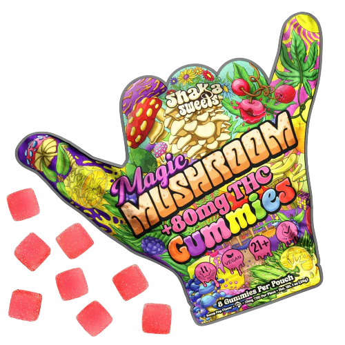 Shaka Sweets Magic Mushroom + THC Gummies | BudZoom