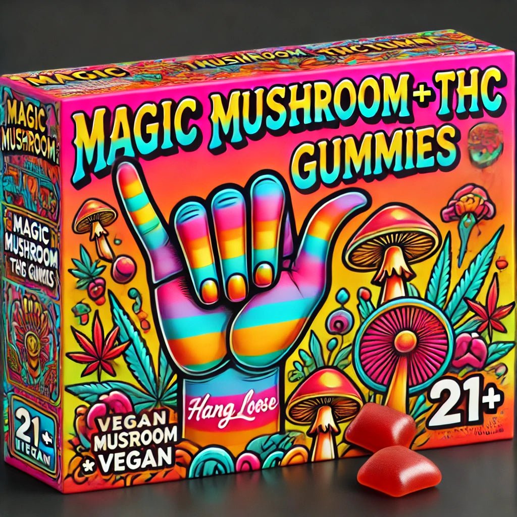 Shaka Sweets Magic Mushroom + THC Gummies | BudZoom - BudZoom