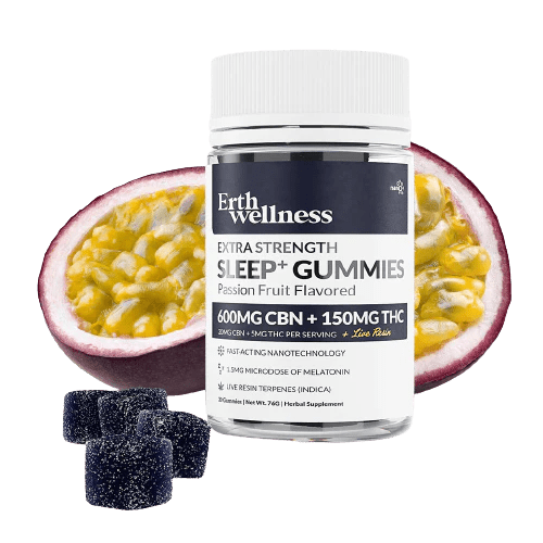 Sleep+ Gummies | CBN + THC + Live Resin | Premium Cannabis Edible - BudZoom