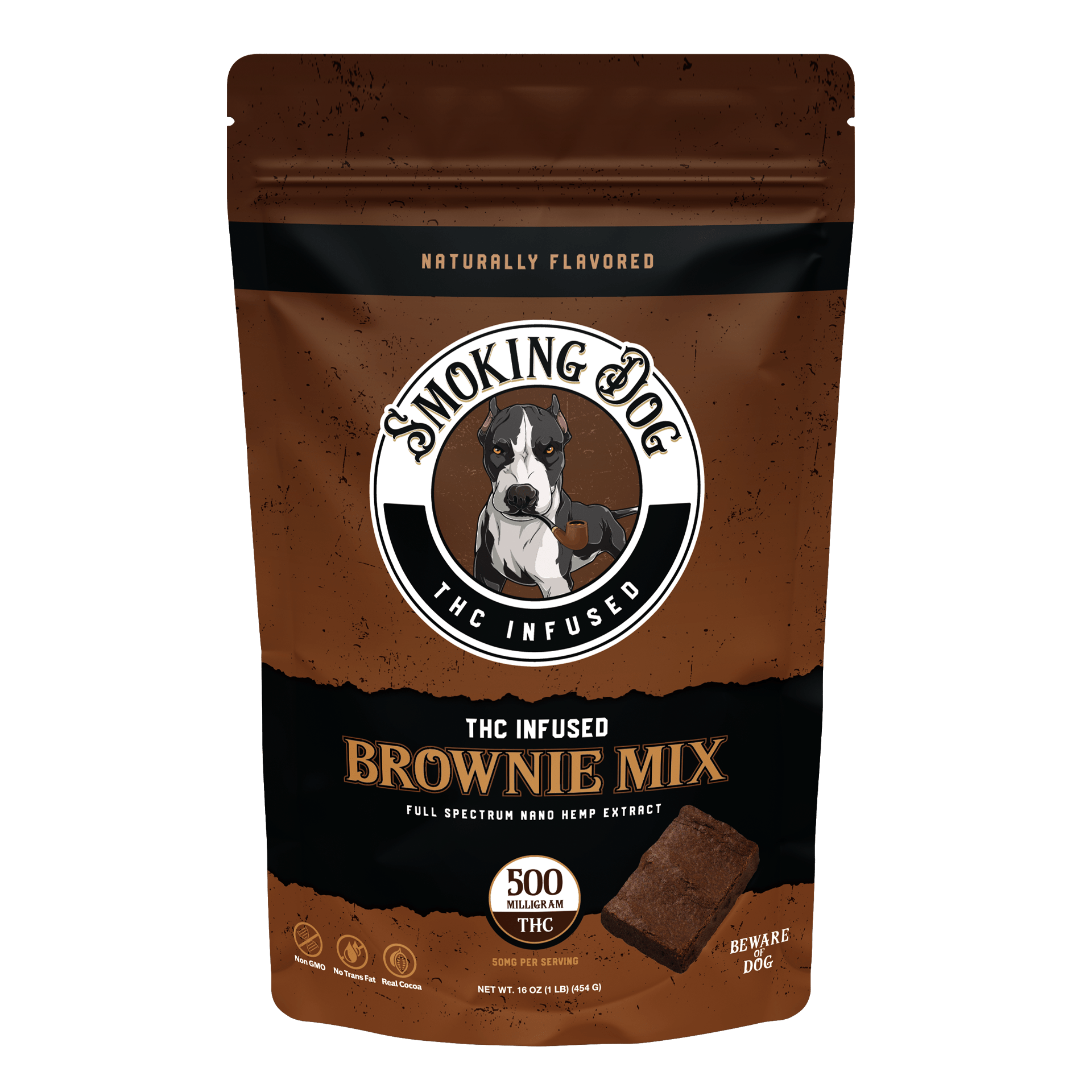 Smoking Dog THC Brownie Mix 500mg - BudZoom