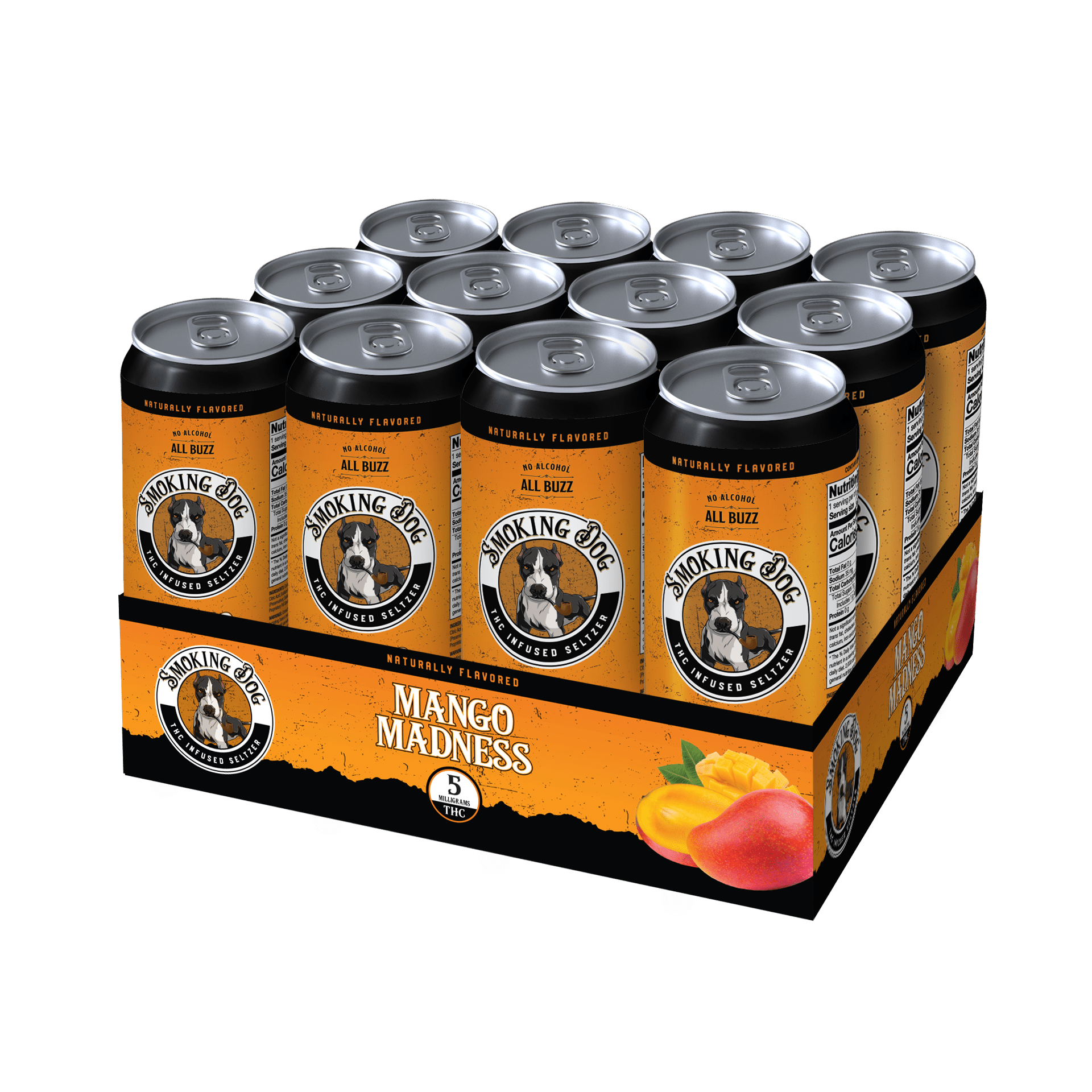 Smoking Dog THC Seltzer 5mg - BudZoom