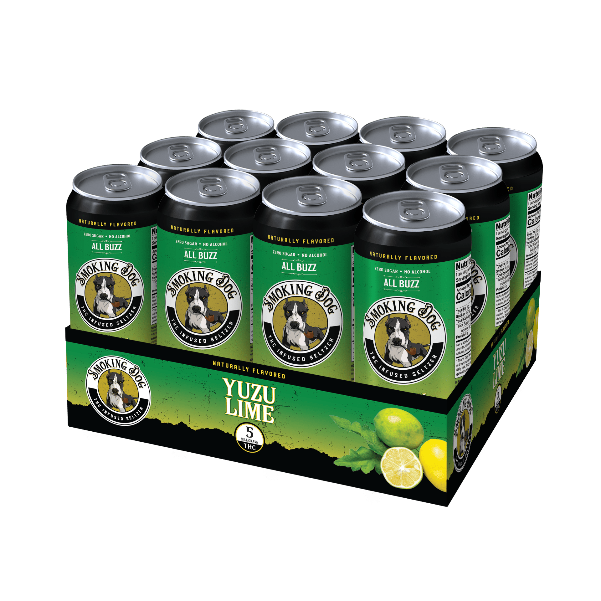 Smoking Dog THC Seltzer 5mg - BudZoom